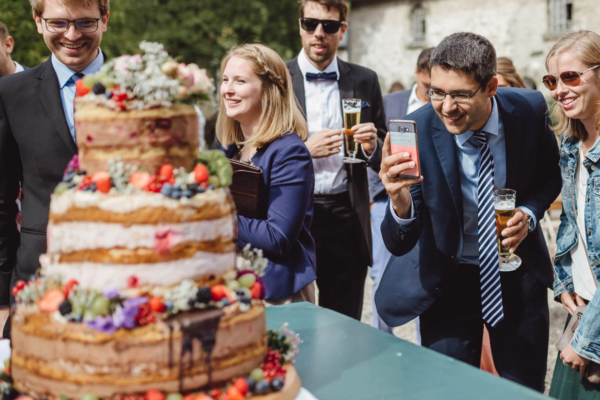 Hochzeitsmoment auf dem Loagshof – Bild 2